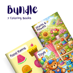 Playtime & Nature Fun Bundle – 7 Coloring Books