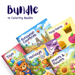 Ultimate Kids Coloring Collection Bundle – 15 Coloring Books
